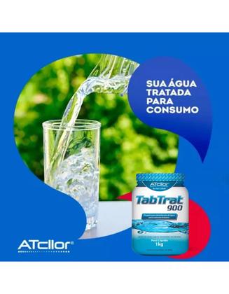 Imagem de Kit 20 Pastilhas 200g Tratamento Água Consumo TabTrat 900