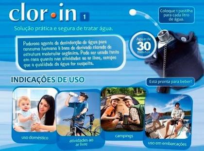 Imagem de Kit 20 Pastilhas Purificadora de Água Potável Clorin 1 com NF