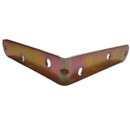 Imagem de Kit 20 Pç Cantoneira L Reforço Moveis 10cm 100 Parafusos 