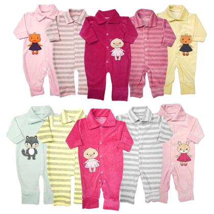 Imagem de Kit 20 Pç Roupa Bebê Com Manta Enxoval Inverno Menino Menina