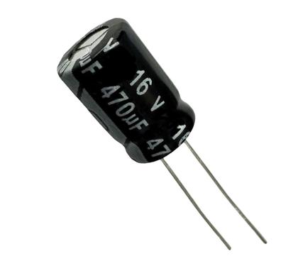 Imagem de KIT 20 PÇS CAPACITOR ELETROLITICO 470X16V - 470UF X 16V 105º