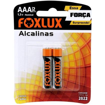 Imagem de Kit 20 Pilha Alcalina Palito AAA Foxlux