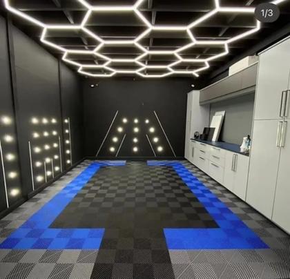 Imagem de KIT 20 PISOS ESTRADO MODULAR GARAGEM AUTOMOTIVA 33x33