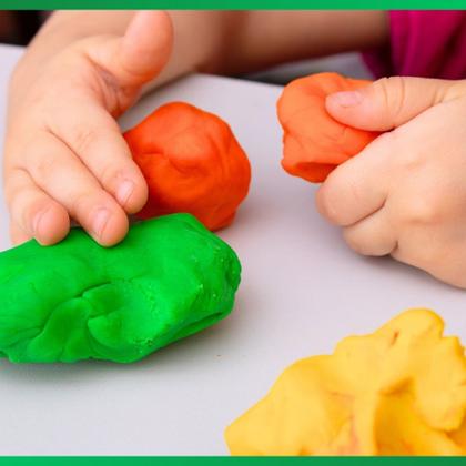 Imagem de Kit 20 Potes Potinho De Massinha Massa De Modelar Atóxicas Cores Sortidas