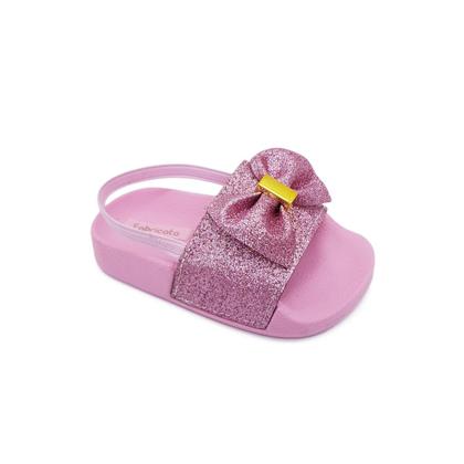 Imagem de Kit 20 Prs Chinelo Sandália Slide Infantil Bebê Menina K128