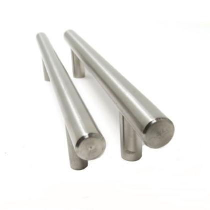 Imagem de Kit 20 Puxadores Haste Inox Escovado 96mm Portas Gavetas