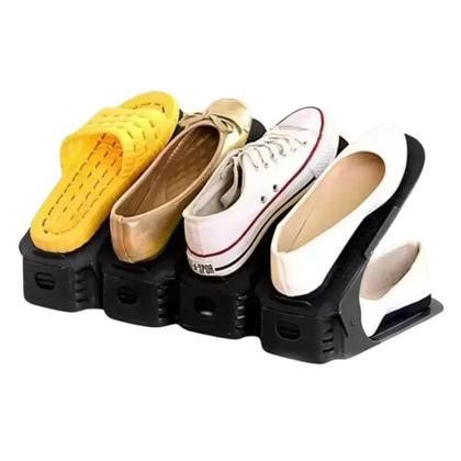 Imagem de Kit 20 Sapateira Organizador De Sapatos Rack Tênis Armário