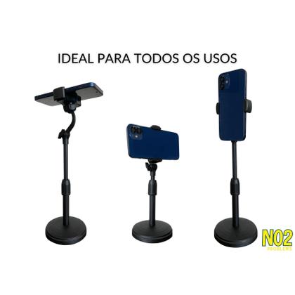 Imagem de Kit 20 suporte para celular de mesa articulado 360 no2problems