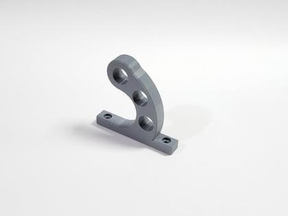 Imagem de Kit 20 Suportes De Parede Para Capacetes Cinza