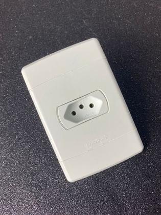 Imagem de Kit 20 Tomadas 10a Branca + 5 Interruptor Tecla Simples 4x2 Neo Sottile Kit 25 Peças