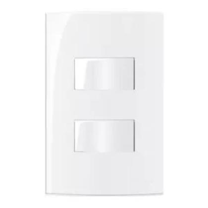 Imagem de Kit 20 Tomadas e Interruptores Sleek 4x2 Branca Completa - Margirius