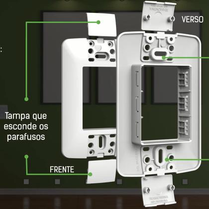 Imagem de Kit 20 Tomadas Tramontina 10a Aria