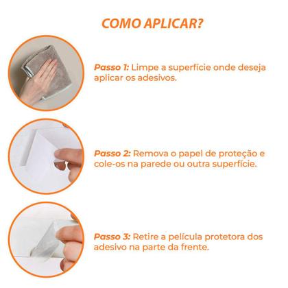 Imagem de Kit 20 Un. Espelho Flexível Decorativo 30x7,5cm Retangulo Brick