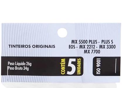 Imagem de Kit 20 Un Tinteiro Original Fixxar 20mm P Mx 5500 2212 3300