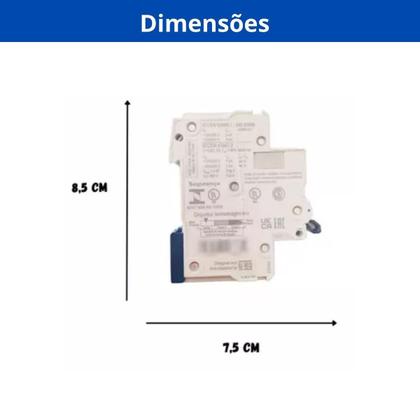 Imagem de Kit 20 unid - weg disjuntor tripolar 10a (mdw-c 10a 3 polos)