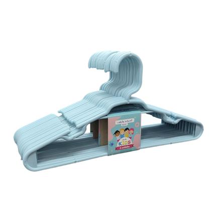 Imagem de Kit 20 Unidades Cabides Infantis Reforçado Roupa Infantil Bebê