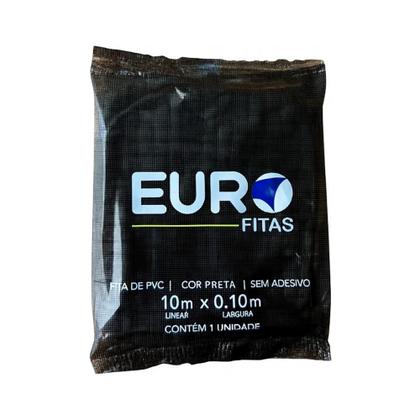 Imagem de Kit 20 Unidades Fita de Pvc para Instalação de Ar Condicionado 10mx0,10m - Preta