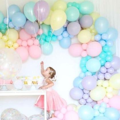 Imagem de Kit 200 Balões Bexigas Candy + Tira Para Arco Desconstruído 5m + Fita Cola Adesiva 100 Pontos + Amarrador de Bexigas