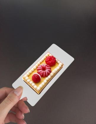 Imagem de Kit 200 Bases Acrílicas Retangulares Branca 12,5x6 cm Para Entremets, Doces e Finger Foods