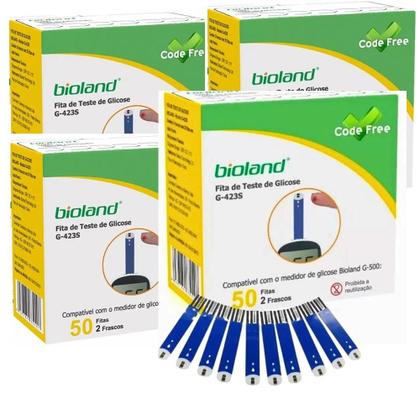 Imagem de Kit 200 Fitas para Medição Bioland  Modelo G423S CODE Free