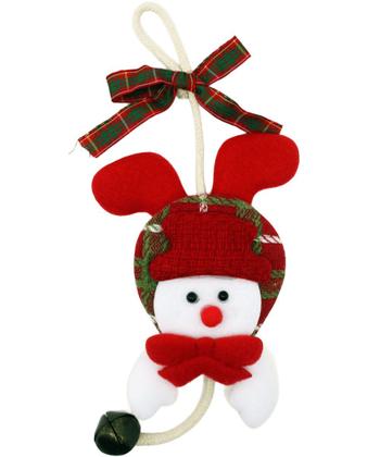 Imagem de Kit 21 Pendente Natalino Boneco De Neve Papai Noel Rena 18cm