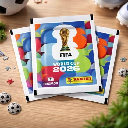 Imagem de Kit 210 Figurinhas Copa Mundo 2026 Panini Originais Melhor Preço