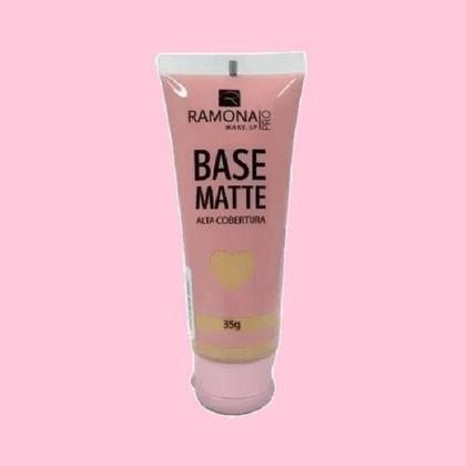 Imagem de Kit 24 Base Matte Cor 02 Bege Claro 35gr - Ramona Make Up