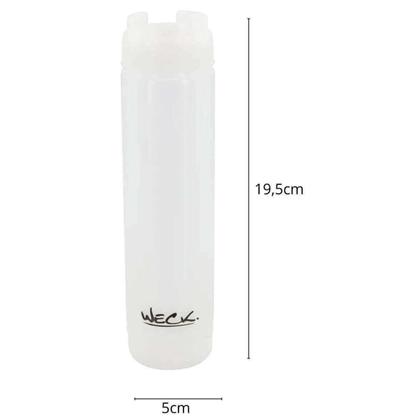 Imagem de Kit 24 Bisnagas Invertidas 470ml Lanchonetes Food Truck Restaurantes Padarias Bar Café