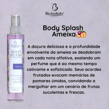 Imagem de Kit 24 Body Splash Colônia Ameixa 130Ml - Bio Instinto
