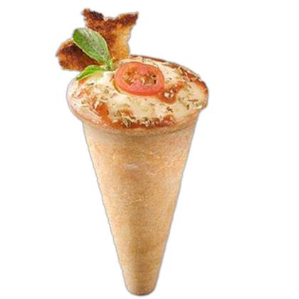 Imagem de Kit 24 Cones Alumínio 12cm Produção de Pizza Cone Gastrobel