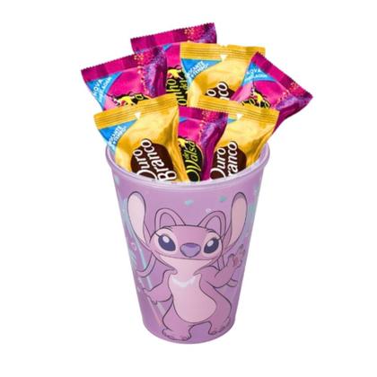 Imagem de Kit 24 copos Stitch 280 ml para lembrancinhas de aniversário colecionável reutilizável resistente