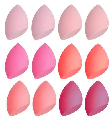 Imagem de Kit 24 Esponjas Pufs Com Estojo Para Maquiagem Multicolor