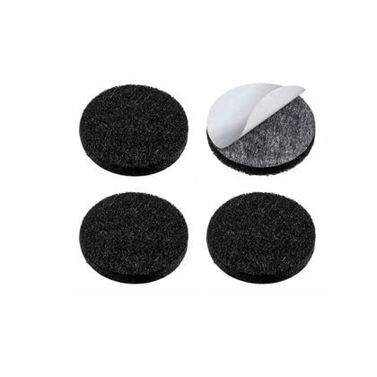 Imagem de KIT 24 Feltro Adesivo para Móveis Redondo 38mm