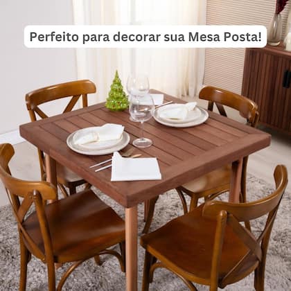 Imagem de Kit 24 Guardanapo de Tecido Oxford 35x35cm Mesa Posta