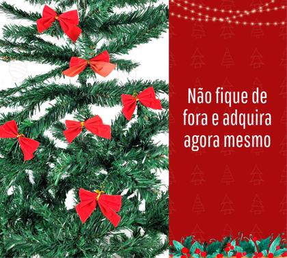 Imagem de Kit 24 Laços Decorar Árvore Natal Decoração Natalino Enfeite