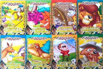 Imagem de Kit 24 Livrinhos Infantil Histórias Historinhas Contos Clássicos Fadas Princesas Fábulas