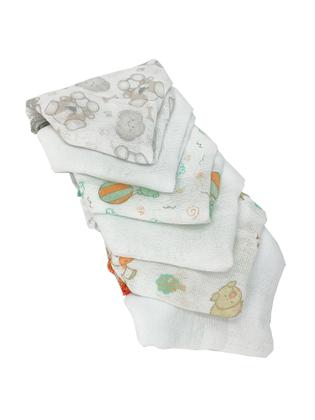 Imagem de Kit 24 Paninhos De Boca - 30x30cm Fraldinha De Boca Baby