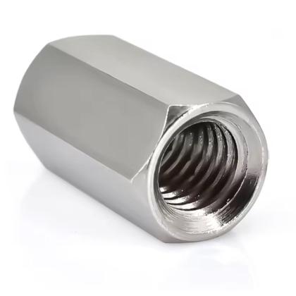 Imagem de Kit 24 Porcas Espaçador Extensor Com Rosca Inox Hexagonal M6