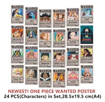 ONE PIECE WANTEDポスターセット Magazine Luiza | Pra você é Magalu!