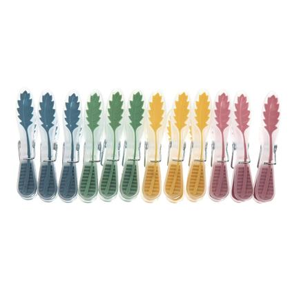 Imagem de Kit 24 Prendedores Pregadores De Roupa Emborrachado