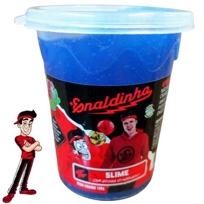 Imagem de kit 24 Slime Brinquedo Enaldinho Massinha Geléca Com 120g com Bolinhas Interplanetárias Colecionáveis.