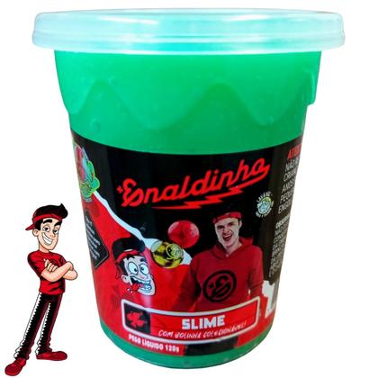 Imagem de kit 24 Slime Brinquedo Enaldinho Massinha Geléca Com 120g com Bolinhas Interplanetárias Colecionáveis.