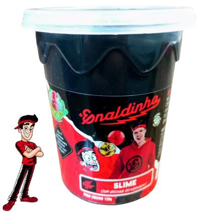 Imagem de kit 24 Slime Brinquedo Enaldinho Massinha Geléca Com 120g com Bolinhas Interplanetárias Colecionáveis.