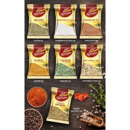 Imagem de Kit 24 Temperos Sortidos Mais Tempero Qualidade Premium Praticidade Na Cozinha