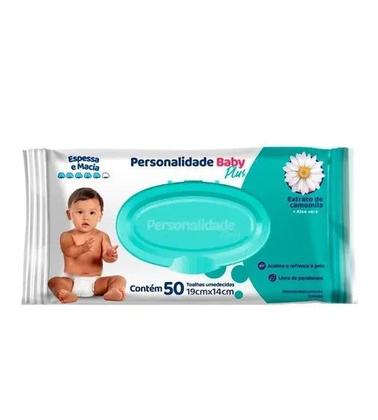 Imagem de Kit 24 Toalha Umed. Personalidade Baby Plus 50Un  Eurofral