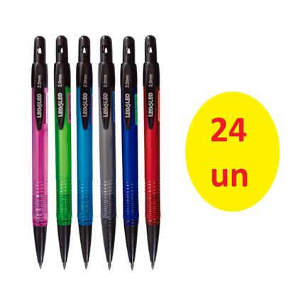 Imagem de Kit 24 un Lapiseira 2.0 Plus Sortida c/ apontador Leo e Leo