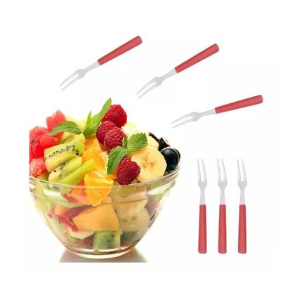 Imagem de Kit 24 un mini garfinhos p/ petisco  inox p/ tábua de frios