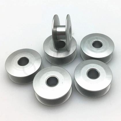 Imagem de Kit 25 Bobinas Aluminio P/ Maquina Reta Industrial + Estojo