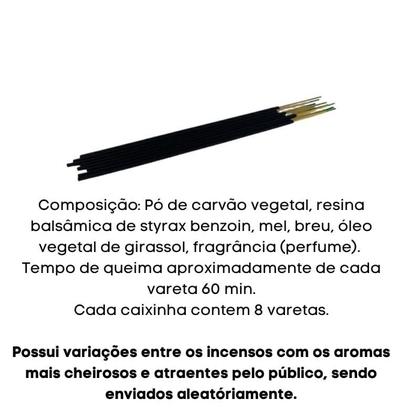 Imagem de Kit 25 Caixas Incenso Indiano Bic - Aromas Sortidos