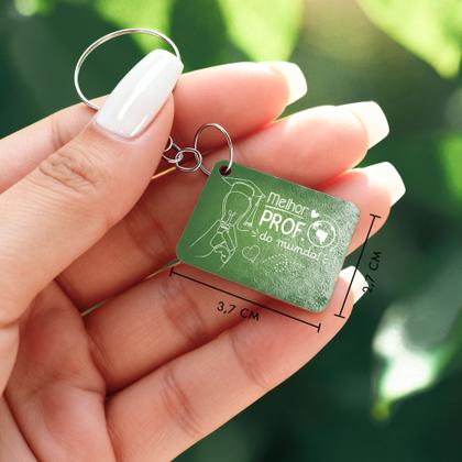 Imagem de Kit 25 Chaveiros MDF Dia dos Professores Lembrancinha